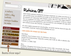 Roteiro OFF atualizado!