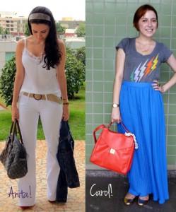 Looks das leitoras!