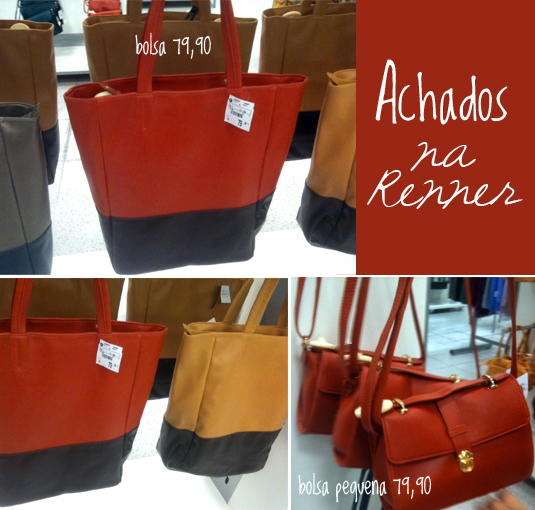 shoulder bolsa transparente renner