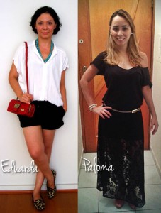 Looks das leitoras!