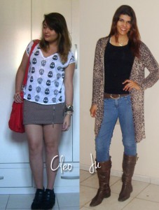 Looks das leitoras!