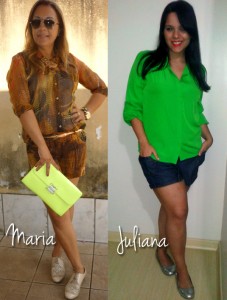 Looks das leitoras!
