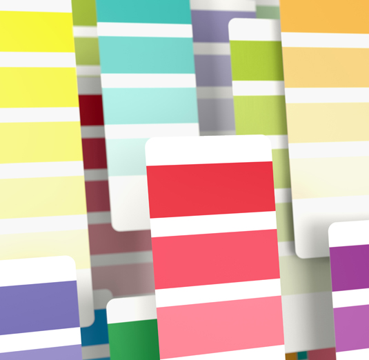 color swatches background