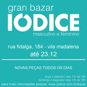 Divulgando: bazares