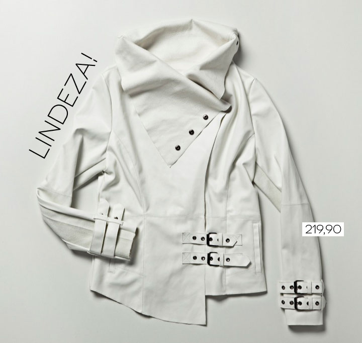 jaqueta branca renner