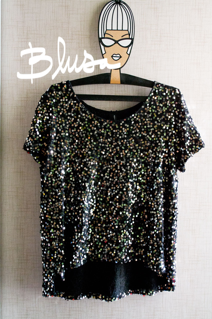 blusa paete renner azul