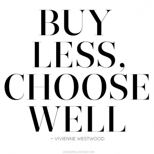 buy_less_choose_well